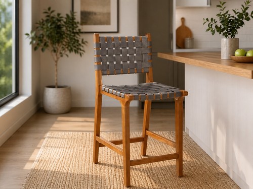 Gewebter tresen barhocker - gewebter,