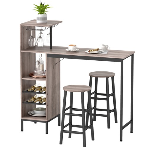 Bartisch mit barhocker set - bartisch,