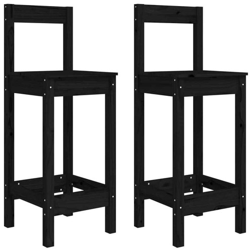 Barhocker set schwarz - er,