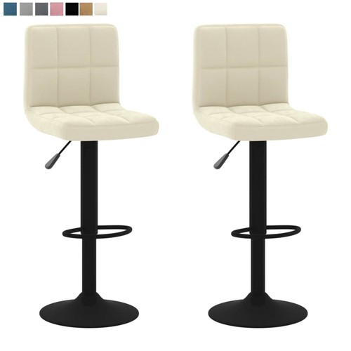Barhocker samt drehbar - 2x,