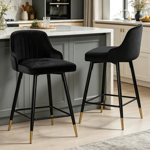 Barhocker samt 2er set drehbar - barhocker,
