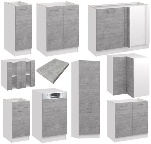 Leco küchenschrank beton - leco,