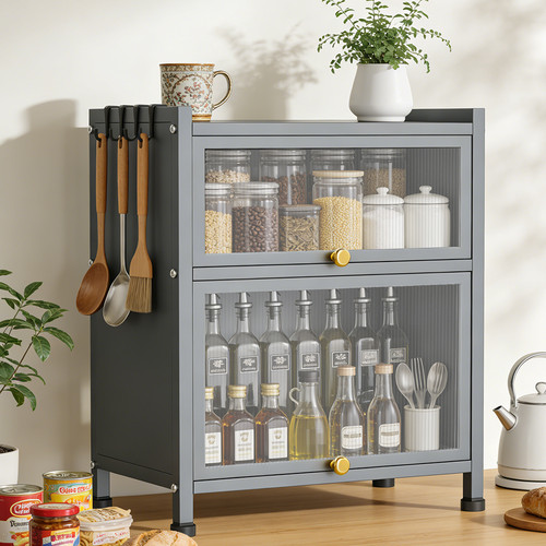 Ebenen küchenschrank aus - 3-ebenen,