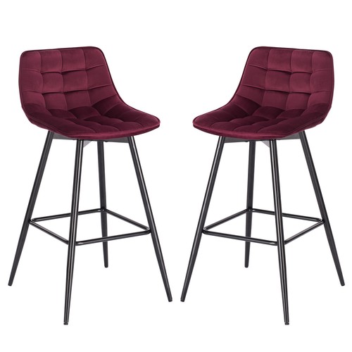 Barstuhl barhocker samt - barhocker,