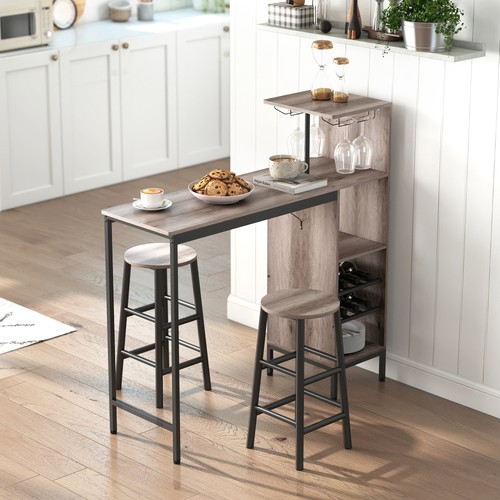 Bartisch mit barhocker set - mit,